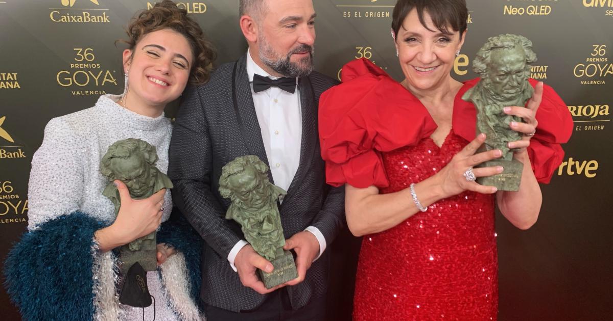 Mar A Cerezuela Y Urko Olazabal Premiados Con Un Goya Por Sus