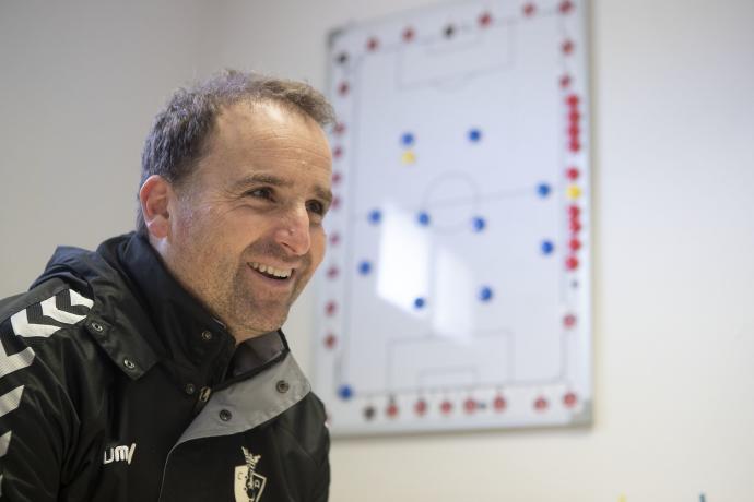 Entrevista con Jagoba Arrasate, entrenador de Osasuna