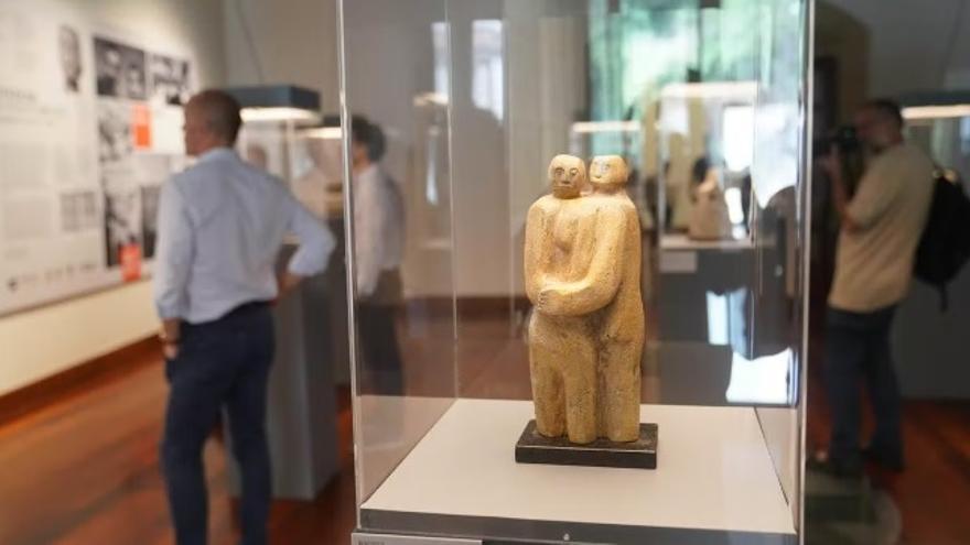 Obra de la exposici&oacute;n 'Oteiza Argentinan'