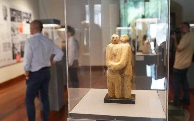 Obra de la exposici&oacute;n 'Oteiza Argentinan'