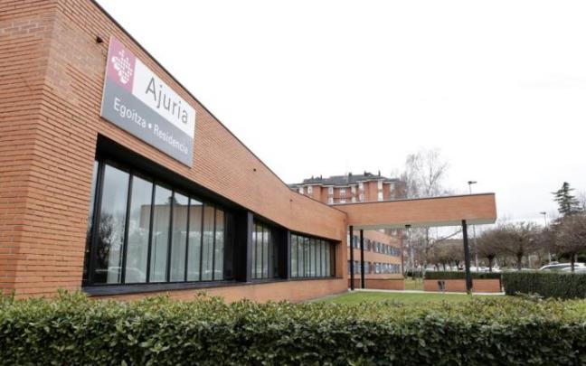 Fachada de la residencia Ajuria