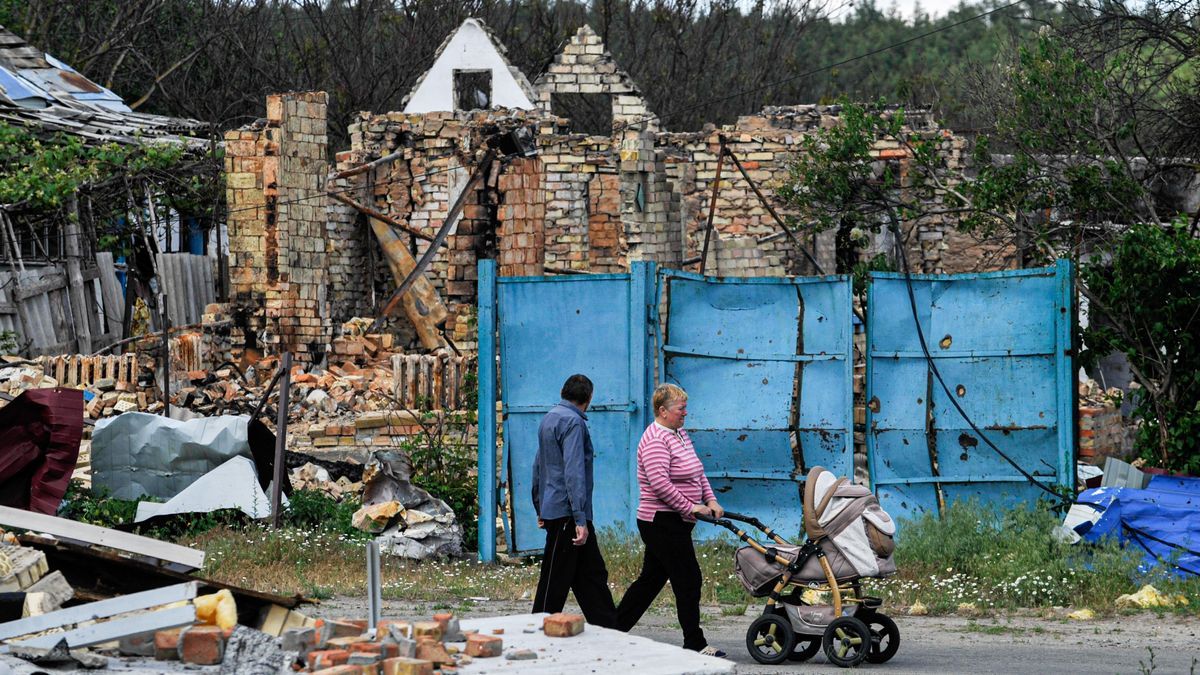 La región de Mijáilovka, al sur de Zaporiyia.