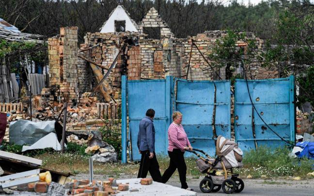 La región de Mijáilovka, al sur de Zaporiyia.