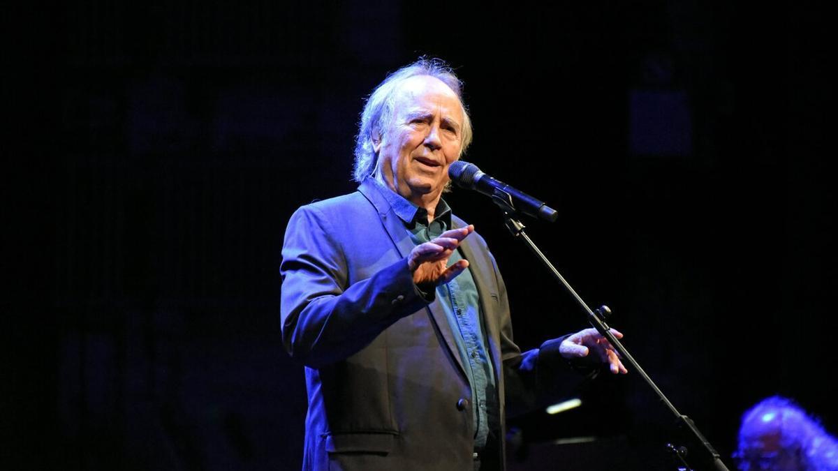 Joan Manuel Serrat, en un concierto reciente