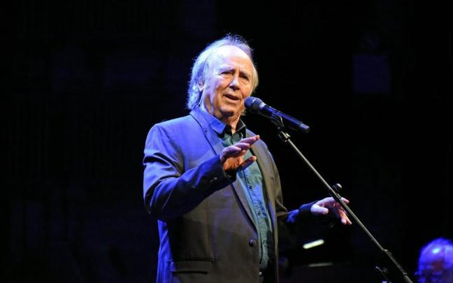 Joan Manuel Serrat, en un concierto reciente