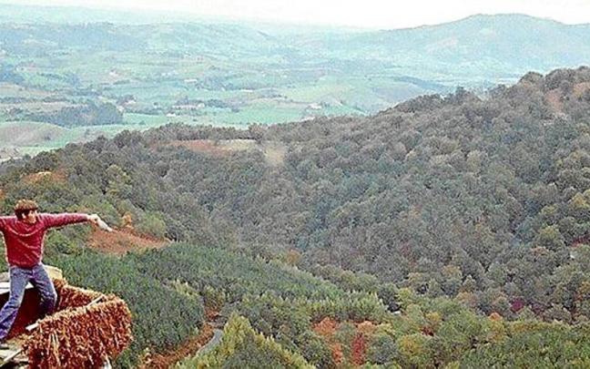Palomero guiando el bando hacia las redes. | FOTO: JYLASCURAIN / FLICKR