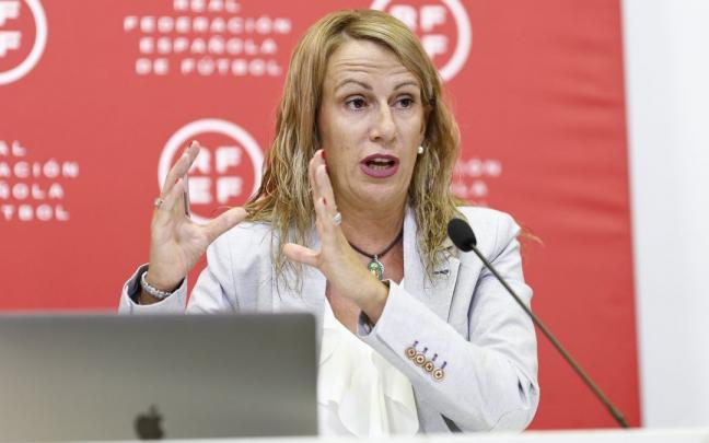 Yolanda Parga, representante de las &aacute;rbitras.