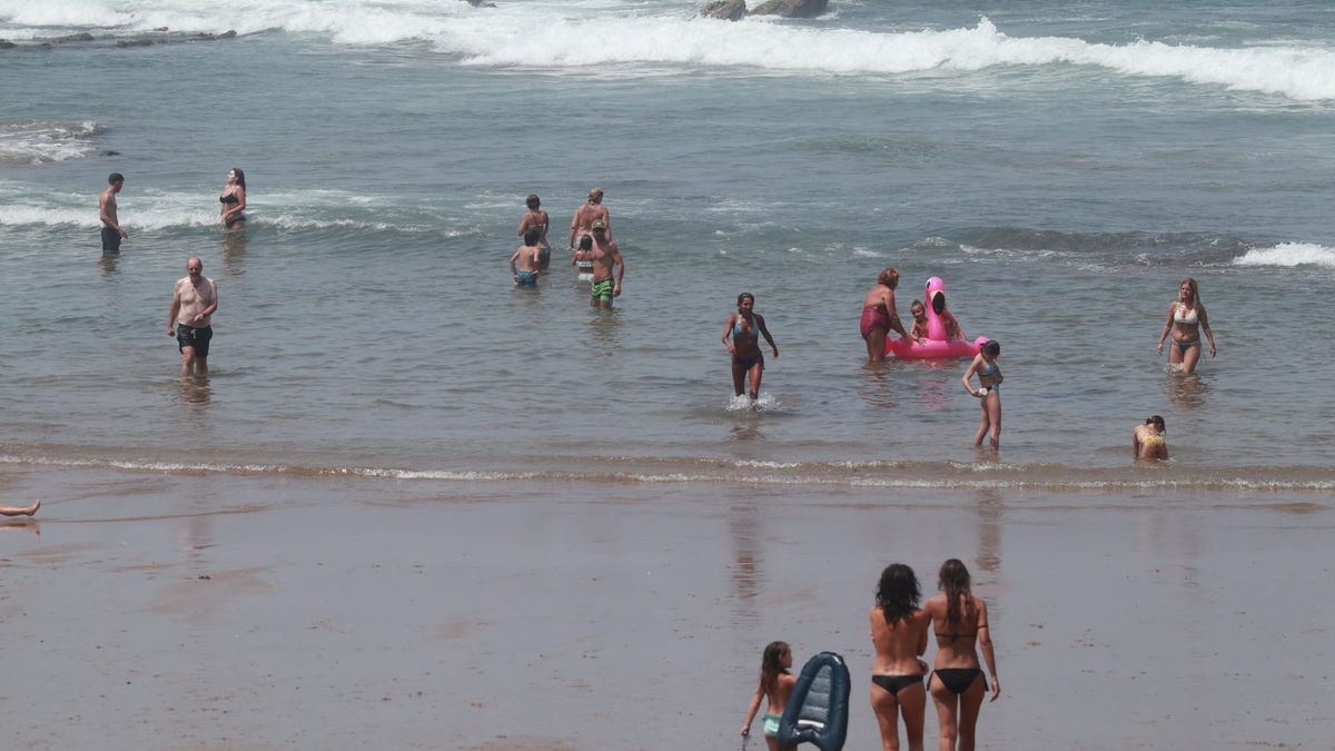 La galerna baja las temperaturas en Bizkaia