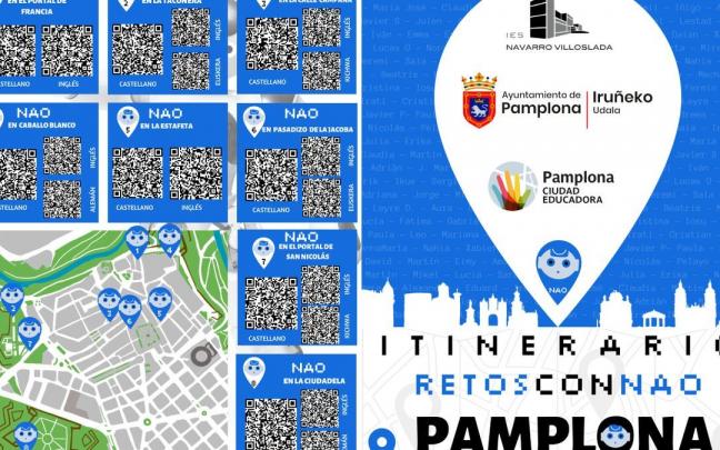 Itinerario audioguiado de Pamplona. Itinerario audioguiado de Pamplona.