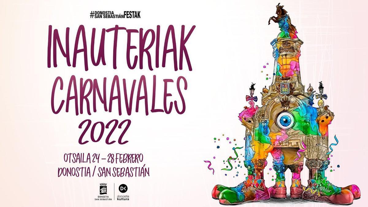 Cartel del Carnaval de Donostia de 2022.