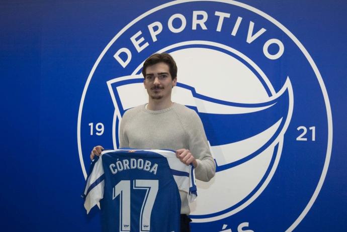 Iñigo Córdoba, apuesta del Alavés en el pasado mercado invernal