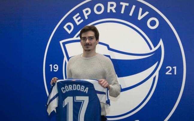 Iñigo Córdoba, apuesta del Alavés en el pasado mercado invernal