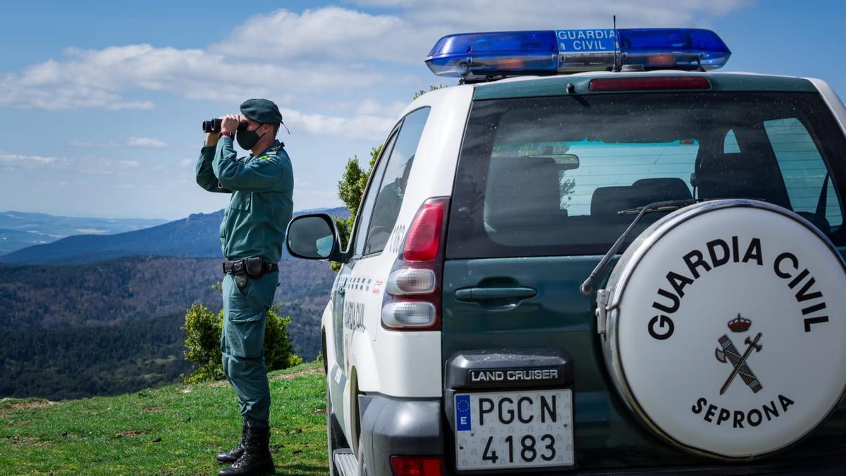 Imagen de archivo de un agente de la Guardia Civil