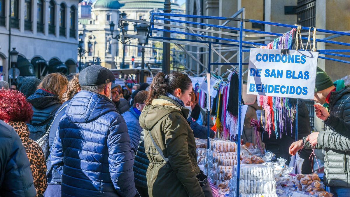 La tradición de San Blas en Bilbao