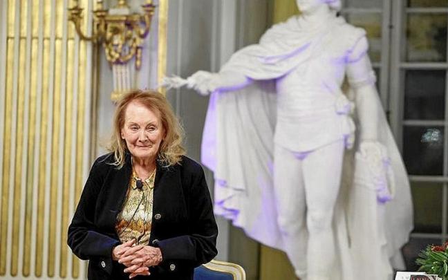 La Nobel de Literatura de este año, Annie Ernaux. La Nobel de Literatura de este año, Annie Ernaux.