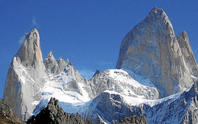 Montaña Fitz Roy, en la Patagonia argentina.