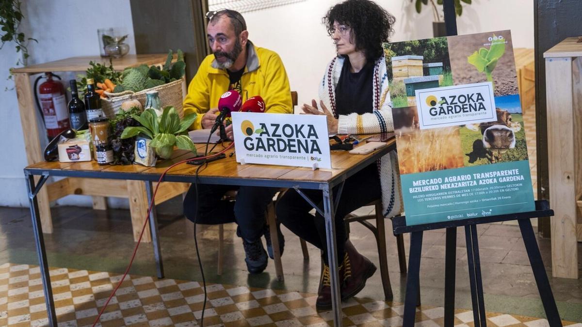 Un momento de la rueda de prensa.