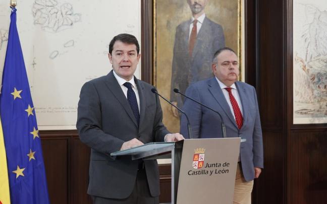 El presidente de la Junta de Castilla y León, Alfonso Fernández Mañueco.