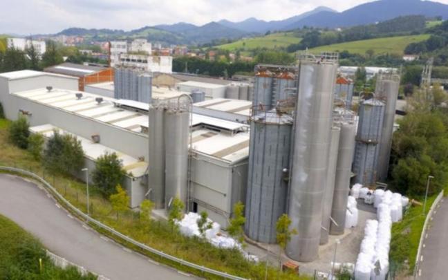 Exterior de la empresa Antex Fibres en Andoain.