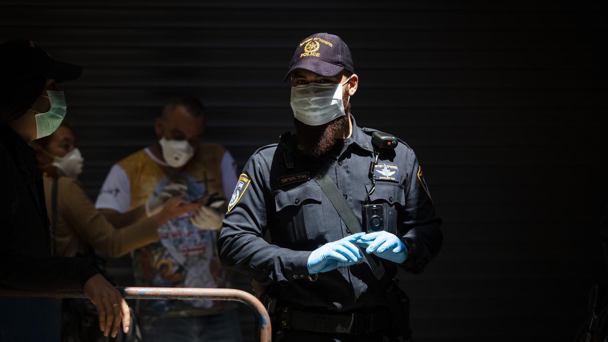 Imagen de archivo de un policía israelí.