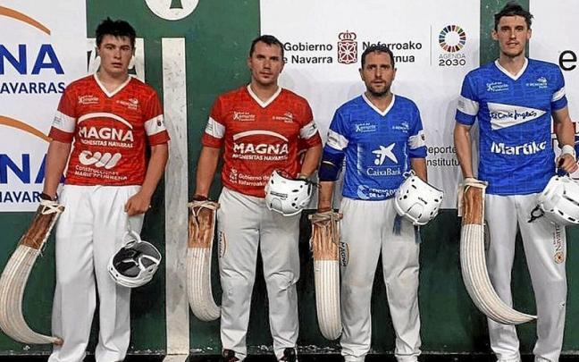 De izda a dcha: Mitxeo, Uterga, Matxin III y Otano. | FOTO: CEDIDA