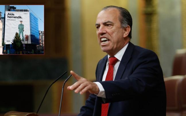 Carlos García Adanero, diputado expulsado de UPN, en el Congreso. Carlos García Adanero, diputado expulsado de UPN, en el Congreso.