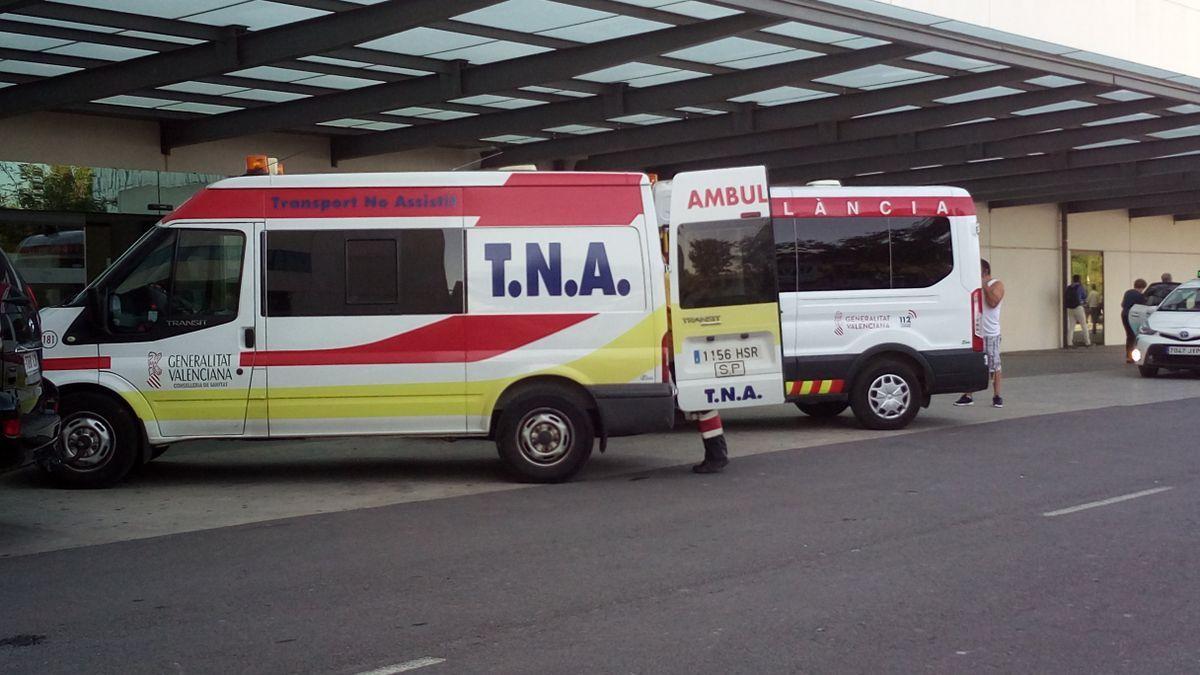 Ambulancias en la Comunitat Valenciana.