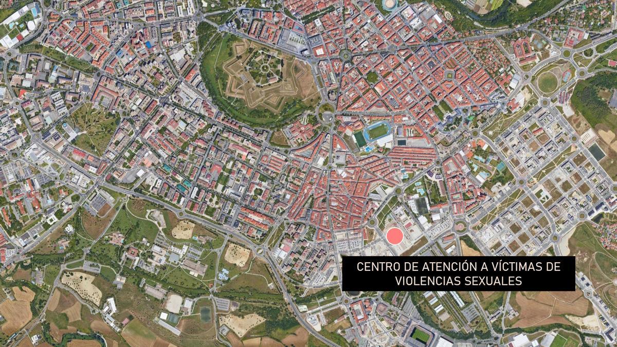 Ubicación del centro de crisis 24 horas.