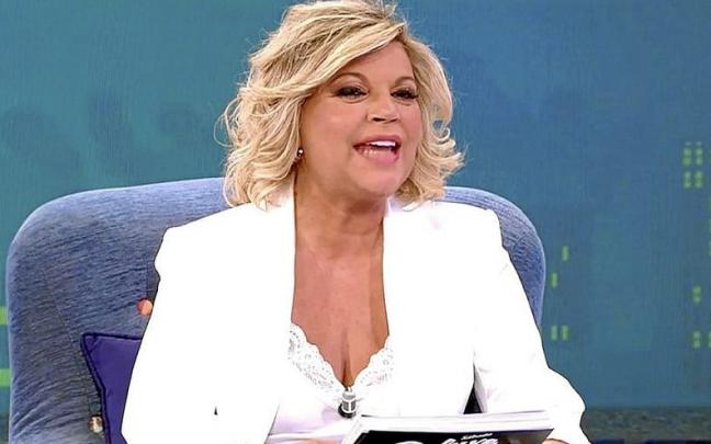 Terelu, en el plató de ‘Sálvame’.