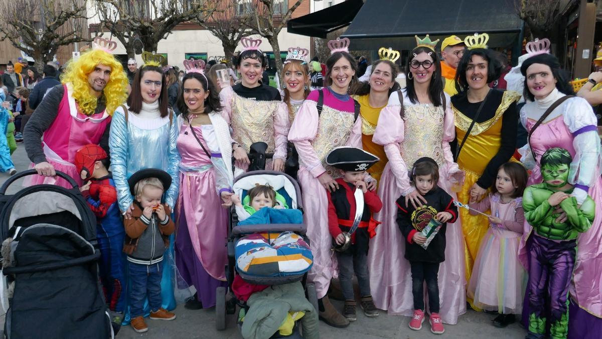 Este grupo de princesas se alejaba de la imagen idílica de la realeza.