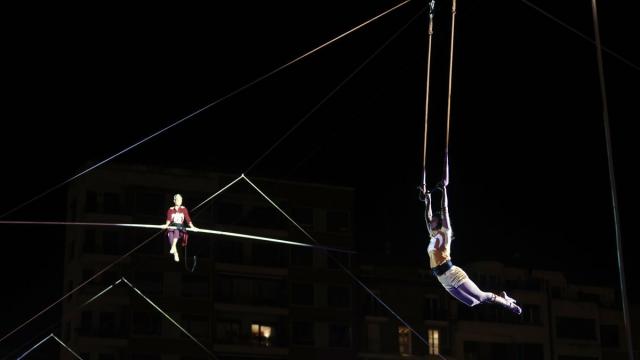 'Volatineros' ikuskizuna. 'Volatineros' ikuskizuna.