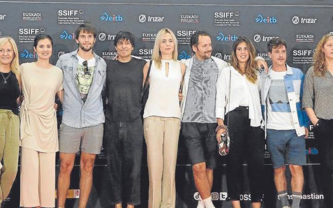 El equipo de &lsquo;La quietud en la tormenta&rsquo;.