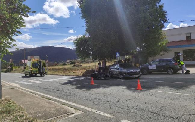 Imagen del lugar del accidente