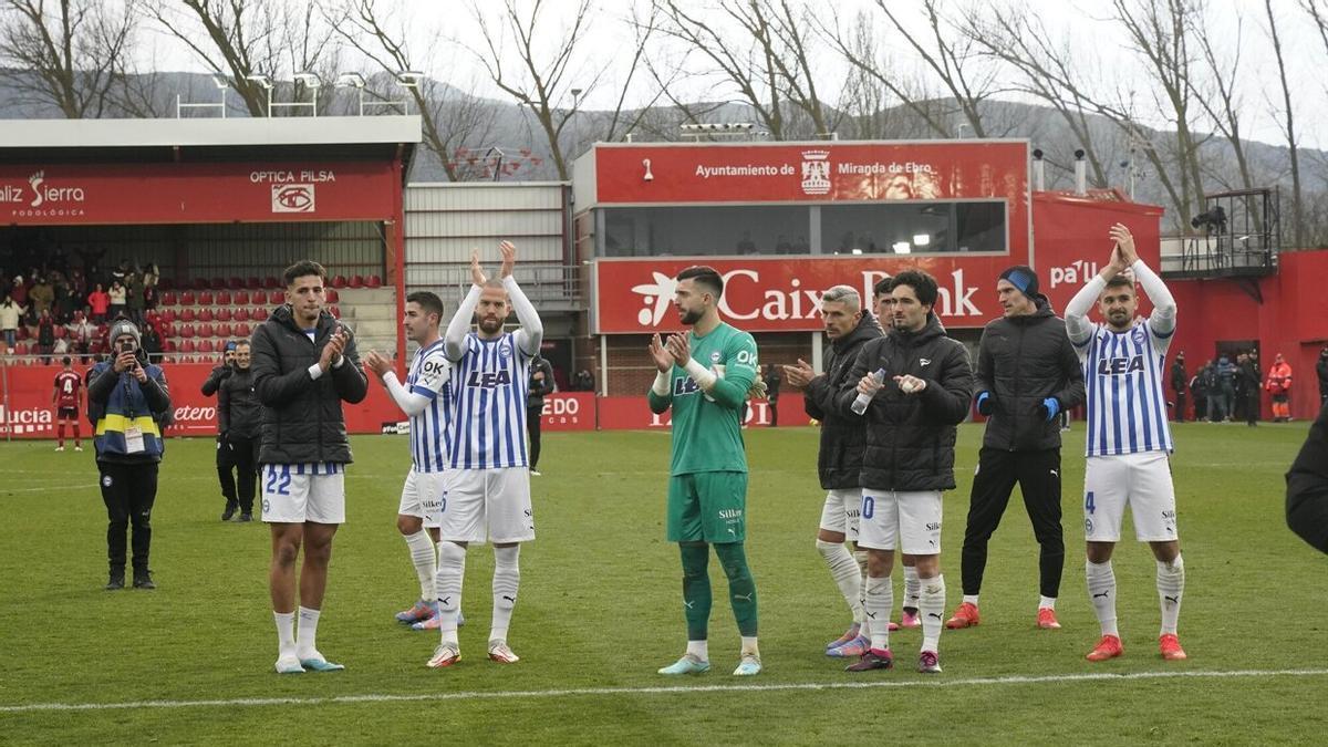 Laguardia agradece el apoyo a la afición en Anduva