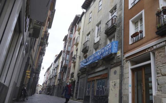 Calle Correría en el Casco Viejo de Vitoria Calle Correría en el Casco Viejo de Vitoria