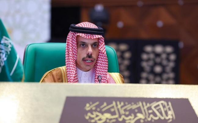El ministro de Exteriores de Arabia Saudí, Faisal bin Farhan. El ministro de Exteriores de Arabia Saudí, Faisal bin Farhan.