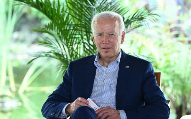 El presidente de Estados Unidos, Joe Biden, en Bali donde se celebra la reunión del G20. El presidente de Estados Unidos, Joe Biden, en Bali donde se celebra la reunión del G20.