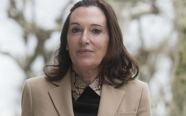 La escultora vasca Cristina Iglesias, en Donostia.