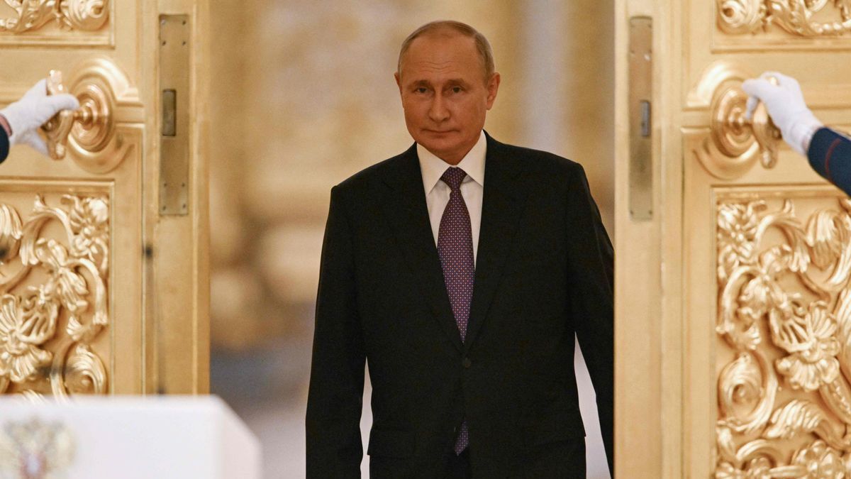 Vladimir Putin en uno de sus últimos actos públicos.
