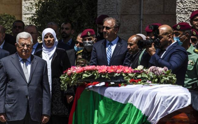 Funeral de la periodista Shireen Abu Akleh. Funeral de la periodista Shireen Abu Akleh.