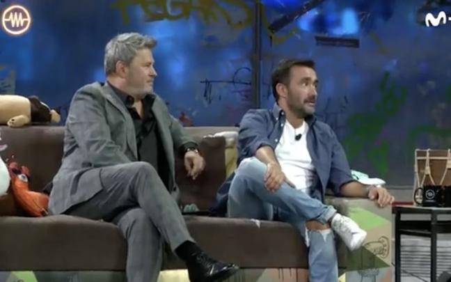 Miki Nadal y Juanma Castaño en 'La Resistencia'. Miki Nadal y Juanma Castaño en 'La Resistencia'.