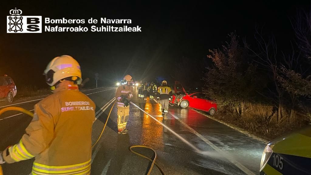 Imagen del lugar del accidente