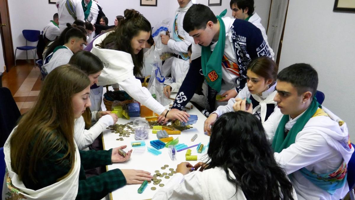 El recuento fue en en una sala de Gure Etxea. El recuento fue en en una sala de Gure Etxea.