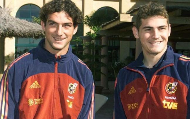 Ricardo con Casillas Ricardo con Casillas