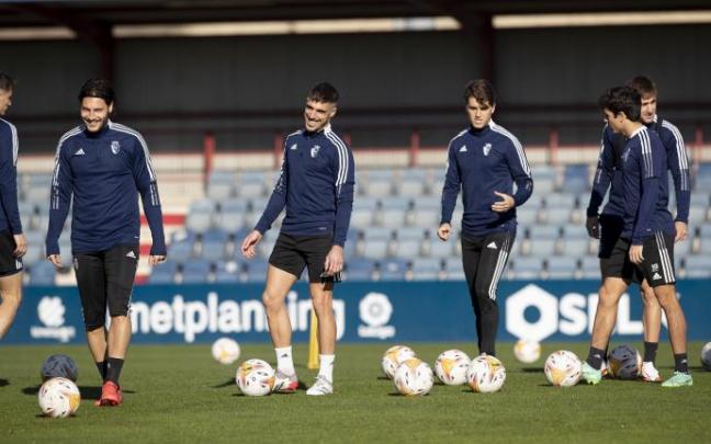 Entrenamiento de Osasuna en Tajonar Entrenamiento de Osasuna en Tajonar