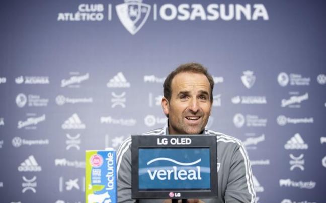 Arrasate, en una rueda de prensa