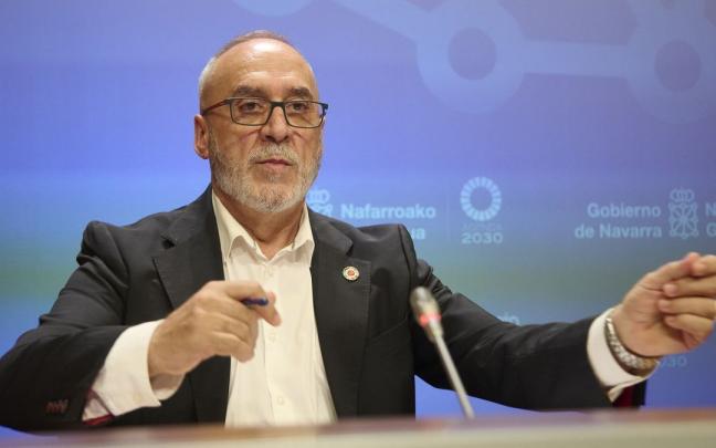 El consejero de Universidad, Innovación y Transformación Digital, Juan Cruz Cigudosa. El consejero de Universidad, Innovación y Transformación Digital, Juan Cruz Cigudosa.