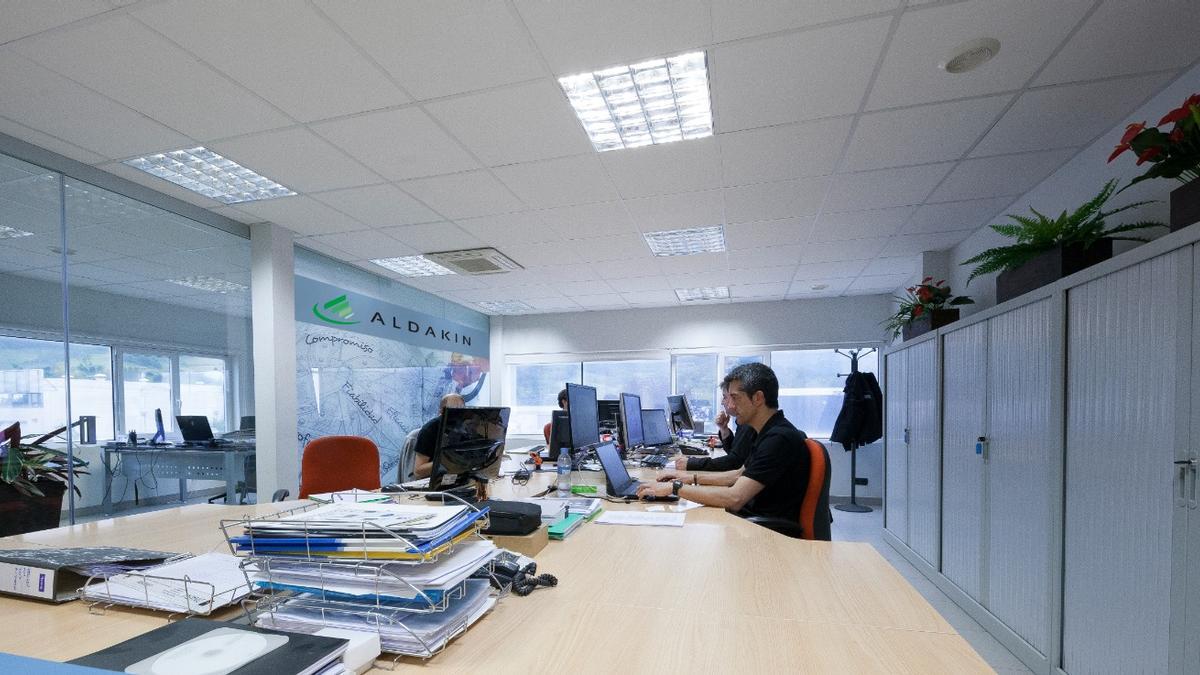 Aldakin ofrece servicios integrales a la industria.