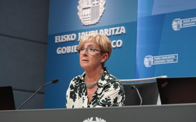 La consejera de Desarrollo Económico, Competitividad y Medio Ambiente de Euskadi, Arantxa Tapia.