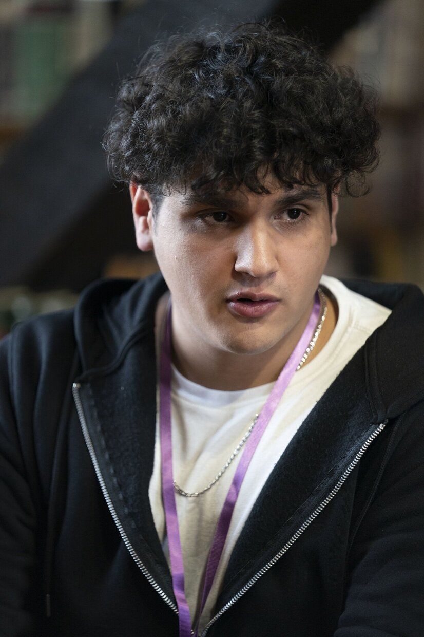 Luis Flores, alumno de La Asunción